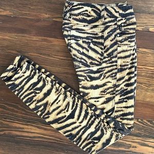 Tripp NYC Tiger Stripe Lo-Rise Skinny Jeans 27/5